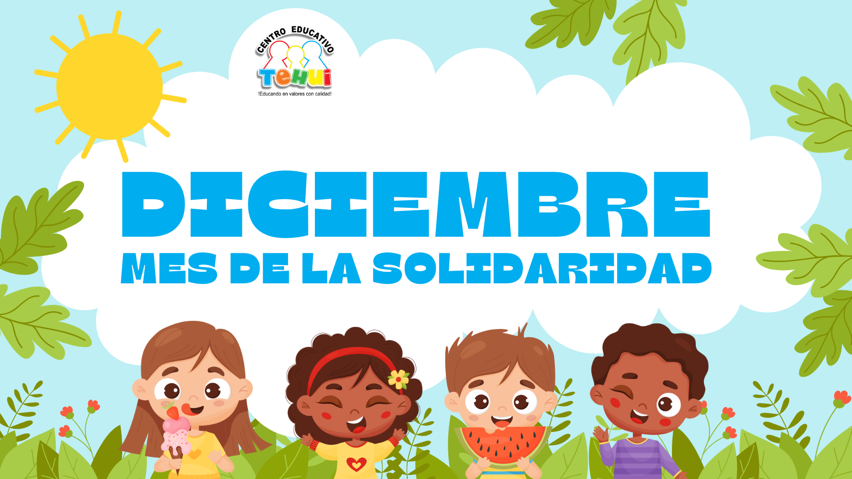 Mes de la solidaridad Centro Educativo TEHUI